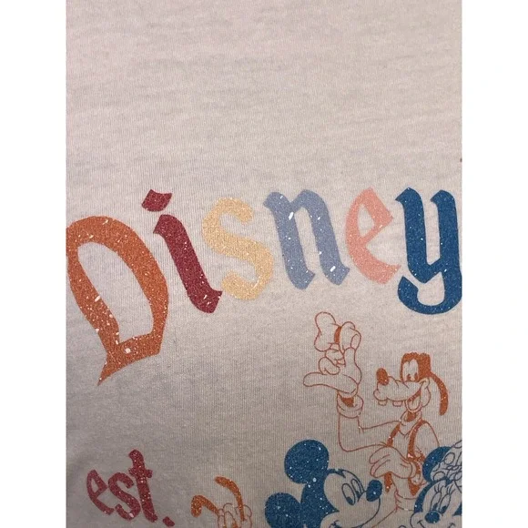 Disneyland Est 1955 Mickey And Friends Retro T-Shirt Women's MEDIUM - Picture 4 of 10